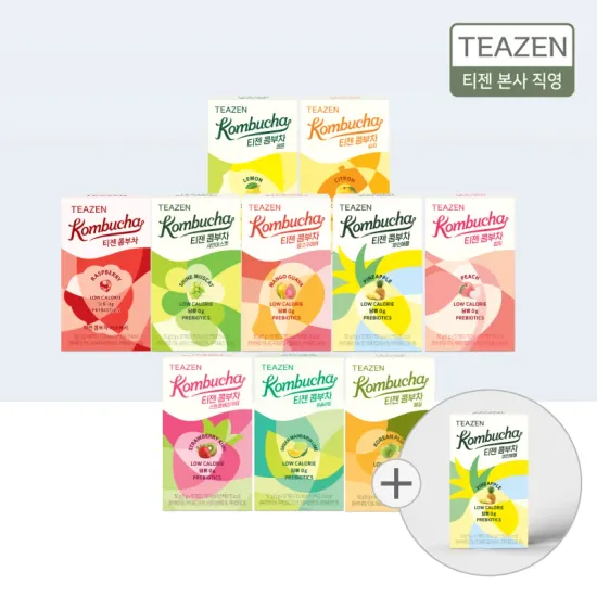 티젠 콤부차 10종 세트 110스틱