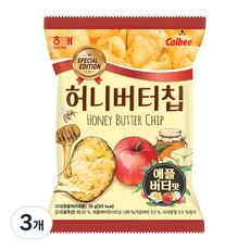 해태제과 허니버터칩 애플버터맛, 55g, 3개 (2,840원/무료배송)