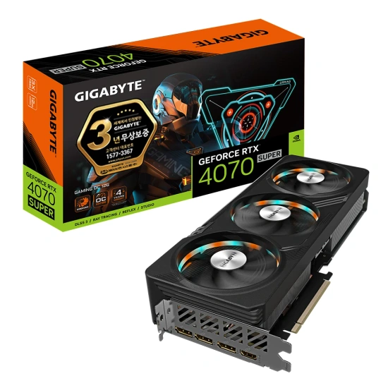 GIGABYTE 지포스 RTX 4070 SUPER Gaming OC D6X 12GB 제이씨현 (811,100원) (무료)