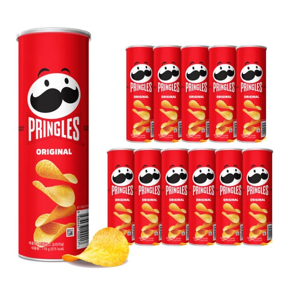 프링글스 오리지날 110g x 12개 (15,410원 / 무료)