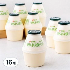 빙그레 바나나맛우유, 240ml, 16개 (15,670원/로켓프레시)