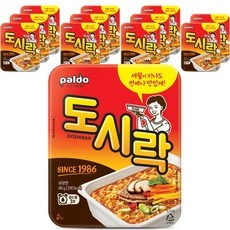 팔도도시락 컵라면 86g, 12개 (와우7,300원/무배)
