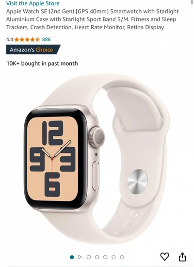 애플워치 SE2 40mm (149$/미국내무배)