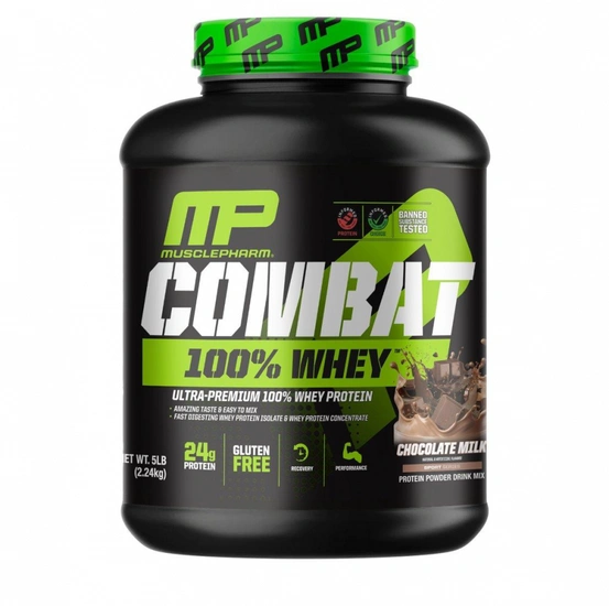 머슬팜 컴뱃 울트라 웨이 프로틴 파우더 드링크 믹스 단백질 보충제 초콜릿 밀크 2.24kg (55,890원/와우무배)