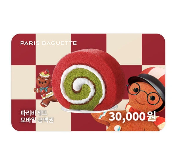 파리바게뜨 모바일 3만원권(잔액관리형) (23,700원/무료)