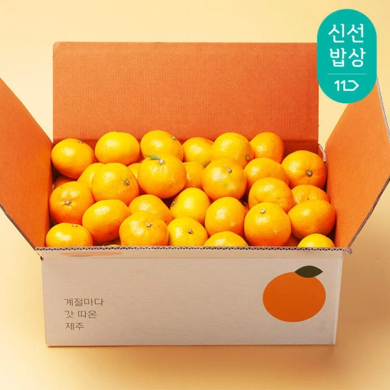 깨비농원 새콤달콤 조생감귤 4.5kg 9kg ( 9,880원 / 무료 배송 )