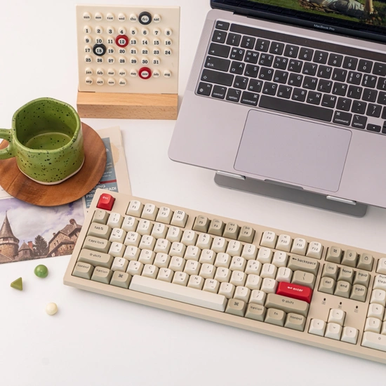 키크론 K10 PRO SE2 레트로 무선 기계식 키보드 애플 맥 블루투스 저소음 바나나축 (119000/무료)