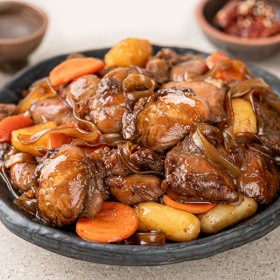 안동식 쪼림닭 750g x 4봉/대용량기획/닭다리순살/단짠단짠의 끝장판 &lt; 17,480원   / 무료 배송 &gt;