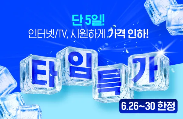 인터넷+TV 결합상품 (25,200원) (56,100원)