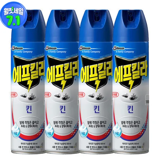 에프킬라 킨 500ml x 4개 모기약 (12900원/유료)