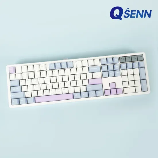 큐센 q104 풀배열 저소음 유무선 기계식키보드 (51,880원) (무배)