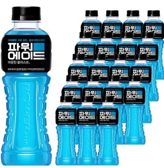 파워에이드 마운틴블라스트, 600ml, 20개 (20470원/무료)