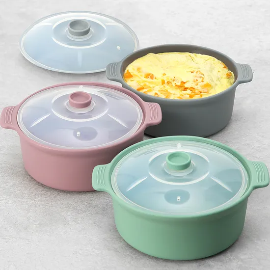 국산 실리콘 냄비 전자레인지 라면용기 계란 찜기 600ml (11900/무료)