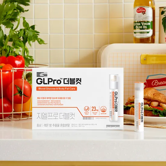 정관장 GLPro (지엘프로/GL프로) 더블컷 7일분, 혈당 조절/체지방 감소 (45000원/무료)