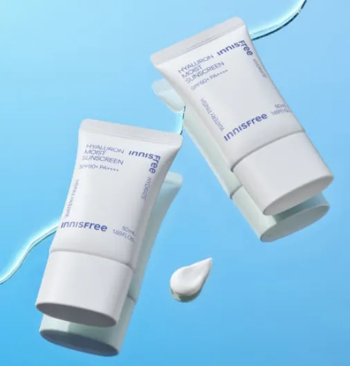 이니스프리 히알루론 수분 선크림 SPF 50+ PA++++ 50ml 2개