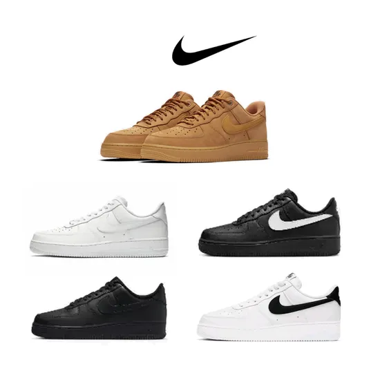 나이키 에어포스 1 07 로우 올백 된장포스 올검 화이트 CW2288-111