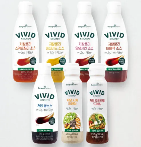 저칼로리/저당 소스&드레싱 4개이상 골라담기