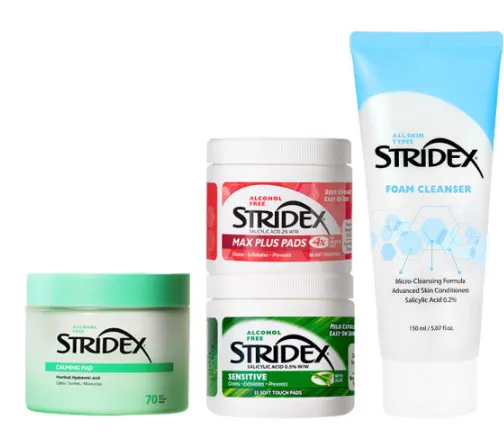 스트라이덱스 패드/각질패드/여드름패드/진정패드/폼클렌저/핸드크림/바디로션