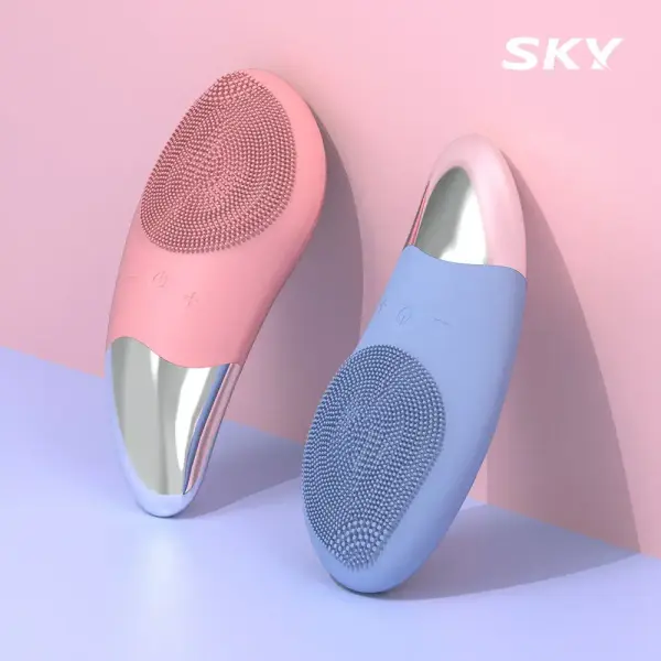 스카이 미엔느 2in1 진동클렌저 클렌징 각질정리 피부 마사지기