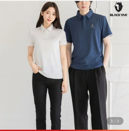 블랙야크 아이스 반팔 폴로 티셔츠