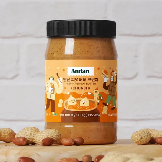 피넛버터 크런치 500g