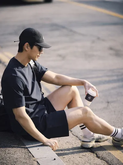 폴햄 피난용 시어서커 반바지