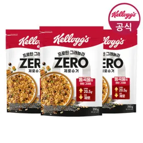 시리얼 프로틴 그래놀라 제로슈거 350g x 3개 제로슈거 160g