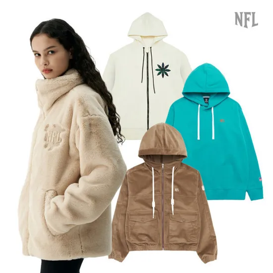 NFL 패딩 신발 백팩 플리스 티셔츠 외 다양