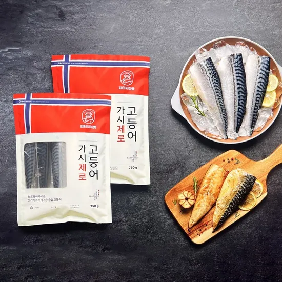 가시제로 고등어 750g 4팩