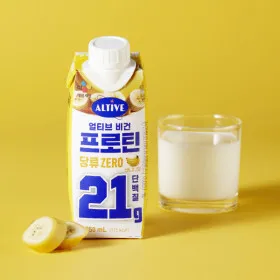 얼티브 프로틴 바나나맛 250ML 18입
