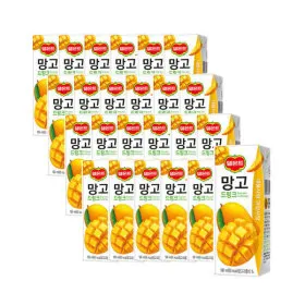 델몬트 망고 드링크 190ml 24팩 2박스