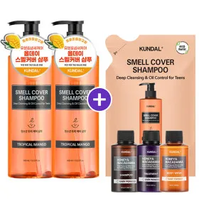 올데이 스멜커버 청소년샴푸 트로피컬망고 400ml x2