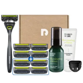 도루코 베이직 스타터킷V2 면도기세트 면도날 4입