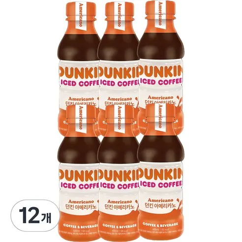 던킨 아메리카노 400ml 12개
