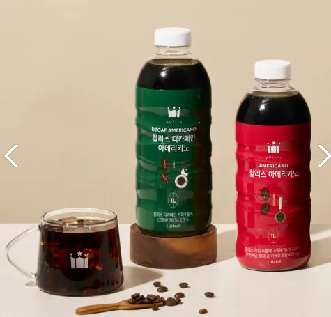 아메리카노 커피 외 디카페인커피 4병/8병 (1L)