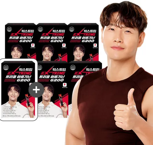 익스트림 김종국 트리플 아르기닌 6200 15포 6개