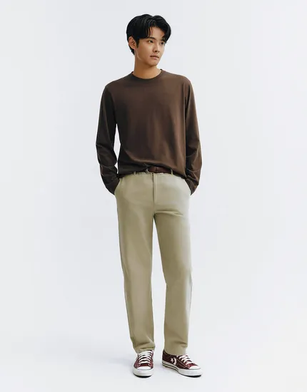 지오다노 테이퍼드핏 치노팬츠