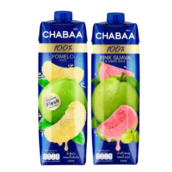 차바 100% 과일주스 1L 12개