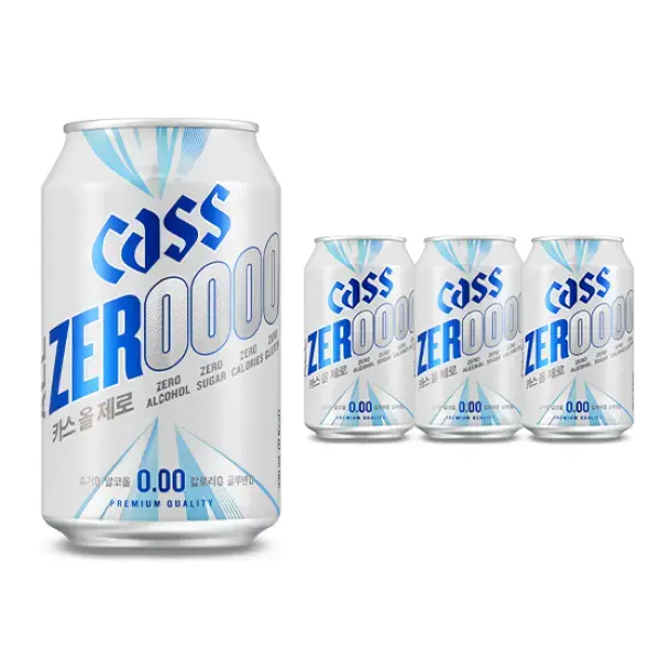 카스올제로 330ml 4캔 무알콜 맥주맛