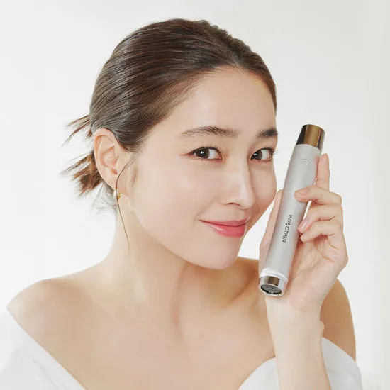 인젝티어 평생탄력 인젝디엠 물방울 초음파 마사지기 리부팅 주입식 뷰티디바이스