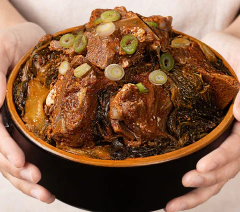 우거지 뼈해장국 감자탕 1kg