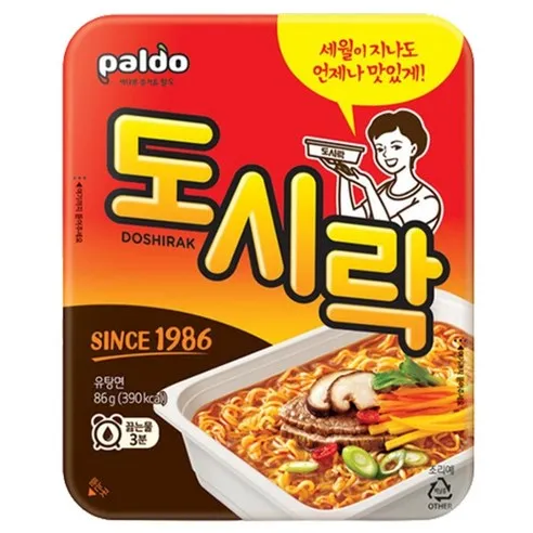 팔도 도시락 86g 24개 22,900원