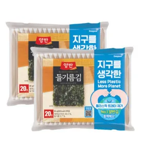 동원 양반 들기름김 식탁 20P+20P (총40봉)