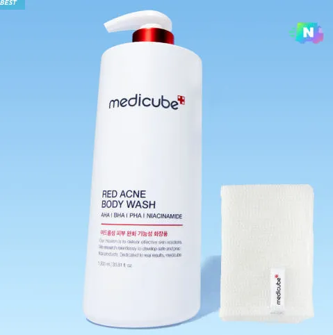 메디큐브 레드 아크네 트러블 바디워시 2.0 비누향 1L 1개