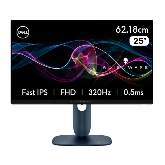 DELL 에일리언웨어 AW2525HM 게이밍 모니터 25인치 62.1cm FHD IPS 320Hz 0.5ms