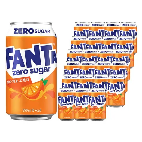 환타 제로 오렌지향 350ml 24캔 13,200원