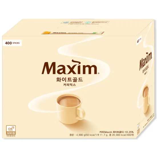 맥심 화이트골드 커피믹스 400T