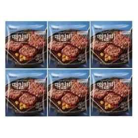 피코크 떡갈비 450g x 6팩 25,900원