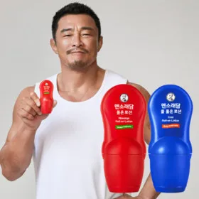 멘소래담 롤온 로션 세트 핫 50ml 쿨 50ml