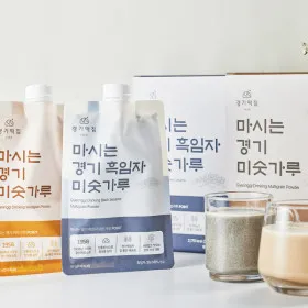 경기떡집 미숫가루 오곡 7팩 흑임자 7팩